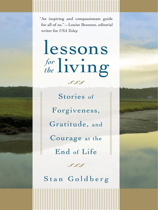 Title details for Lessons for the Living by Stan Goldberg - Available